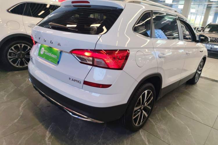 Used Skoda Kamiq 2024 1.5L Automatic Comfort Edition Rear Right 45 Deg
