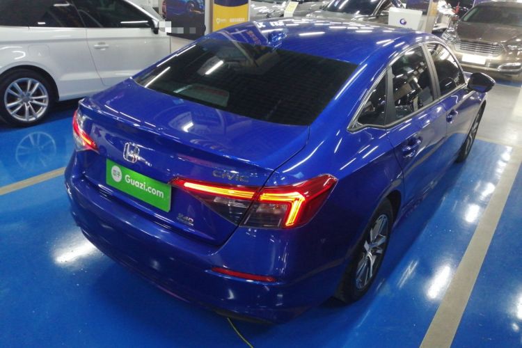 Used Honda Civic 2022 240TURBO CVT Dynamic Edition Rear Right 45 Deg