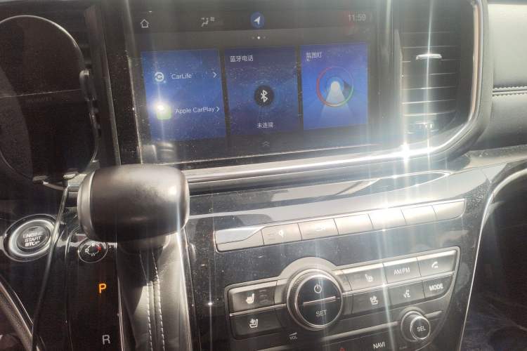 Used GAC Trumpchi M8 2019 320T Ultimate Edition Audio And AC Panel