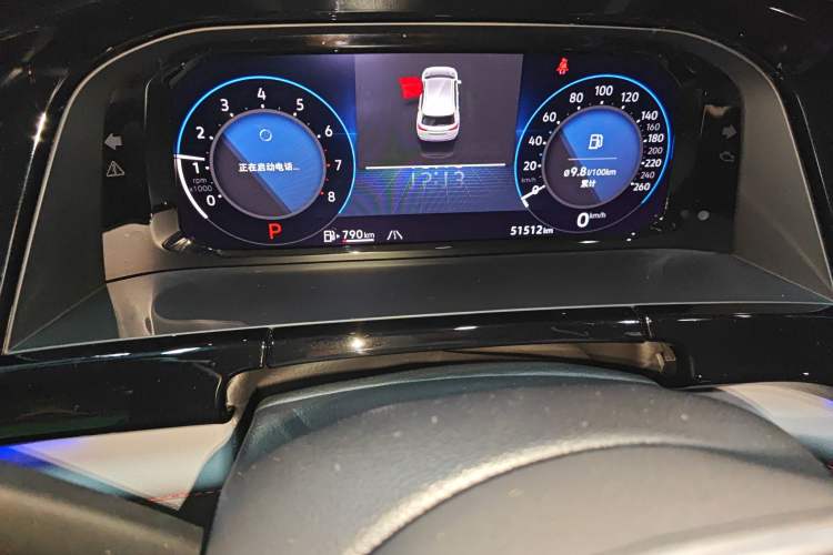 Used Volkswagen Teramont X 2021 380TSI Four-Wheel Drive Prestige Luxury Edition Odometer Close Up