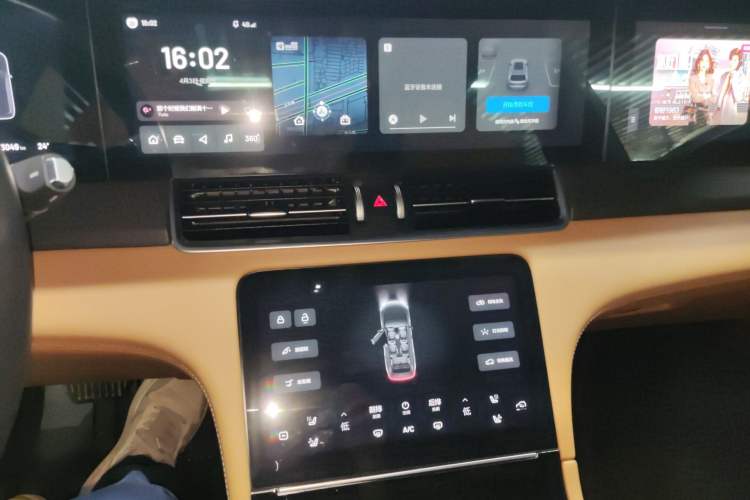 Used Li Auto ONE 2021 Extended-Range 6-Seater Version Audio And AC Panel