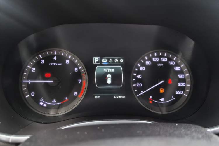 Used CHANGAN CS55 2018 1.5T Automatic Colorful Edition China V Standard Instrument Cluster