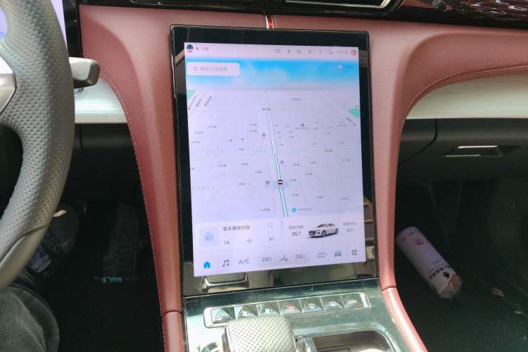 Used Hongqi H5 2025 2.0T Automatic Xuan Ying Edition Audio And AC Panel