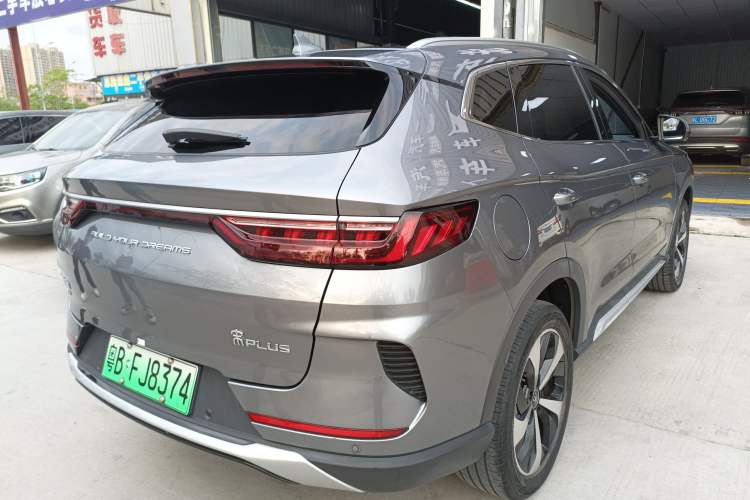 Used BYD Song PLUS New Energy 2021 DM-i 51KM Prestige Model Rear Right 45 Deg