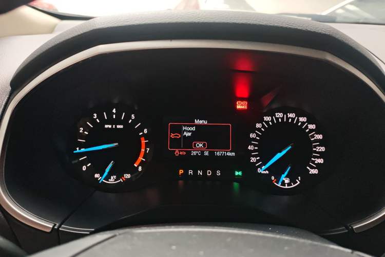 Used Ford Edge 2018 Facelifted EcoBoost 245 Two-Wheel-Drive Platinum Edition 5 Seats China V Emission Standard Instrument Cluster