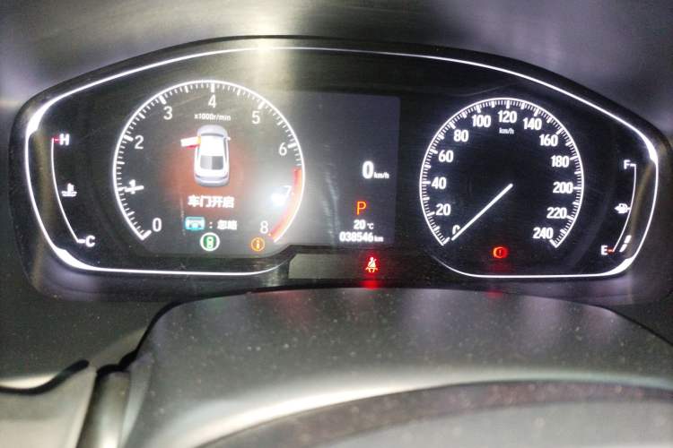 Used Honda Accord 2022 260TURBO Phantom Night · Prestige Edition Instrument Cluster