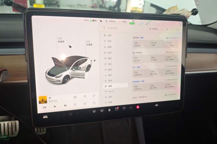 Used Tesla Model 3 2021 Revised Performance Version with All-Wheel Drive 3D1 Audio And AC Panel