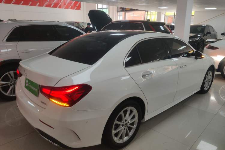 Used Mercedes-Benz A-Class 2022 Restyled A 200 L Sport Sedan Fashion Version Rear Right 45 Deg