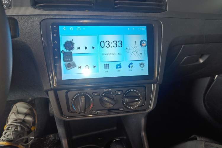 Used Volkswagen Santana 2021 1.5L Automatic Fashion Edition Audio And AC Panel