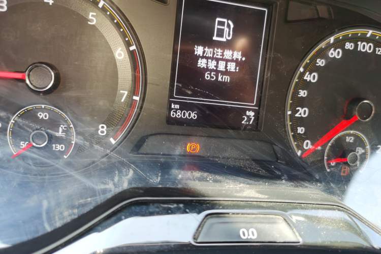 Used Volkswagen Bora 2019 Revised Version 1.5L Manual Fashion Edition China VI Standard Odometer Close Up