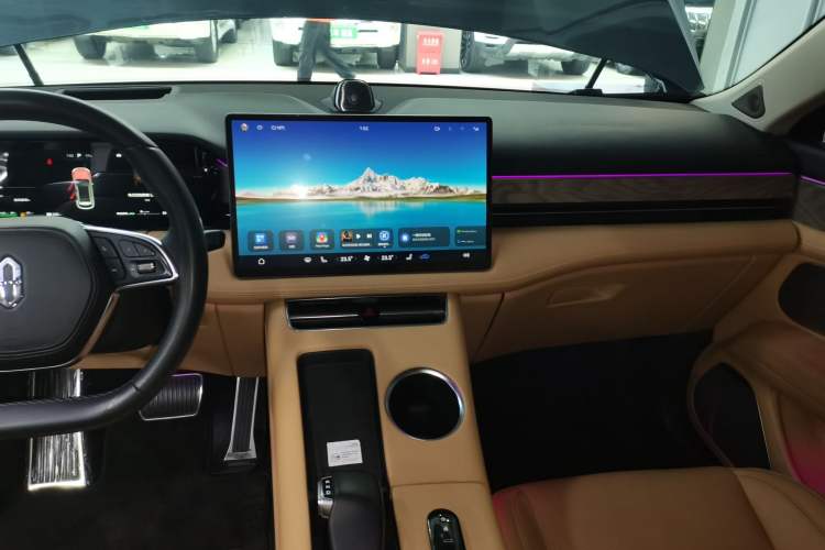 Used Hima AITO M5 2022 Extended-Range Four-Wheel Drive Performance Version Audio And AC Panel