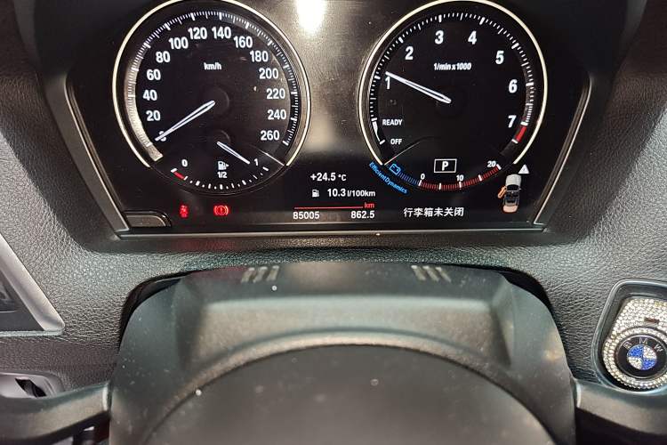 Used BMW 2 Series 2018 225i Convertible Coupe M Sport Edition Odometer Close Up