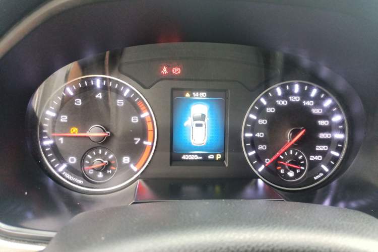 Used Haval H6 2018 Blue Label Sport Edition 1.5T Automatic Two-Wheel Drive Elite Model Instrument Cluster