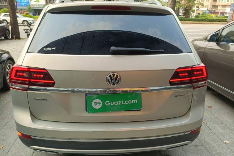 Used Volkswagen Teramont 2017 530 V6 Four-Wheel Drive Flagship Edition Rear