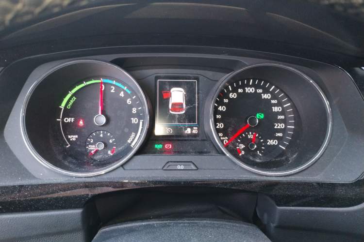 Used Volkswagen Tiguan L New Energy 2019 430 PHEV Hybrid Flagship Model Instrument Cluster