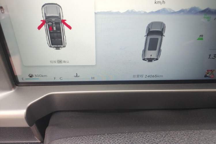 Used JETOUR Traveler 2023 2.0T All-Wheel Drive CrossPRO+ Odometer Close Up