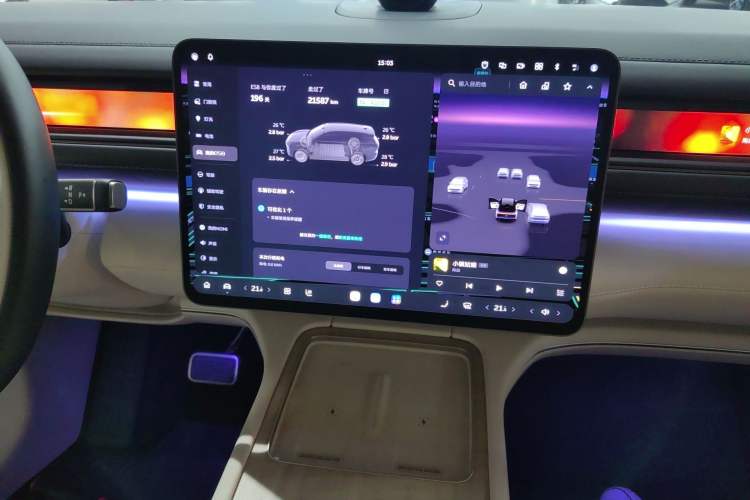 Used Nio ES8 2026 Model 6-seat Executive Luxury Edition Audio And AC Panel