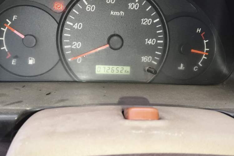 Used CHANGAN KAICHENG Star S460 2009 1.0L Base Version Odometer Close Up