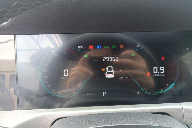 Used CHANGAN CS35PLUS 2021 Blue Whale NE 1.4T DCT Luxury Model Instrument Cluster