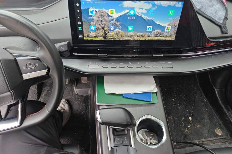 Used CHANGAN CS55PLUS 2021 Blue Whale Edition 1.5T DCT Prestige Model Audio And AC Panel