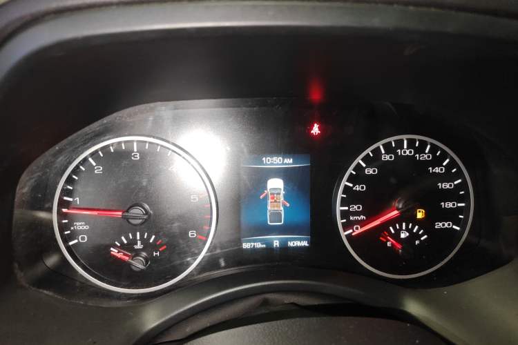 Used Great Wall Poer 2021 2.0T Commercial Version Automatic Diesel Two-Wheel Drive Elite Trim with Long Bed – GW4D20M Instrument Cluster