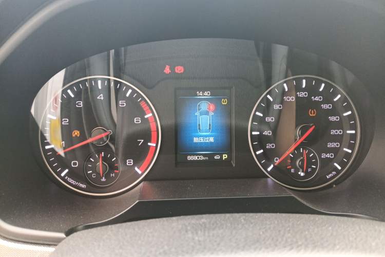 Used Haval H6 2018 Blue Label Sport Edition 1.5T Automatic Two-Wheel Drive Elite Model Instrument Cluster