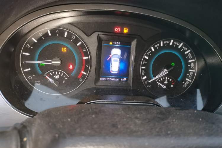 Used Haval H2 2017 Red-Label 1.5T Automatic Two-Wheel Drive Elite Model Odometer Close Up