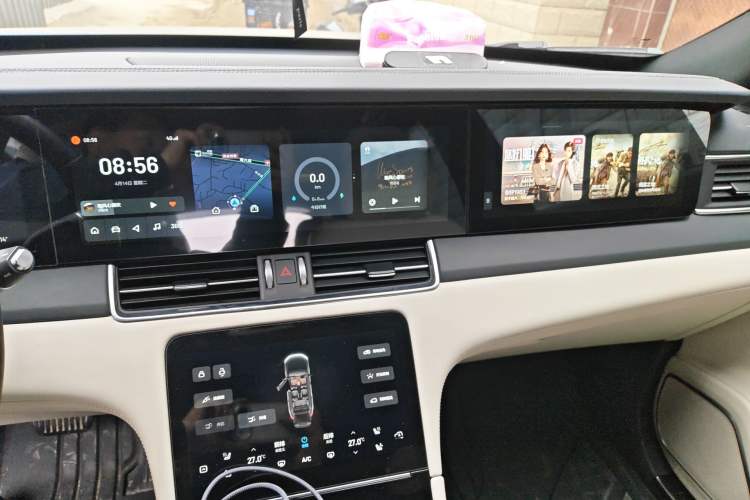 Used Li Auto ONE 2021 Extended-Range 6-Seater Version Audio And AC Panel