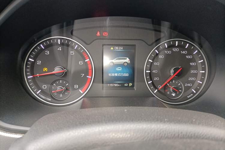 Used Haval H6 2018 Red-Label Sport Edition 1.5T Automatic Two-Wheel Drive Elite Model Instrument Cluster