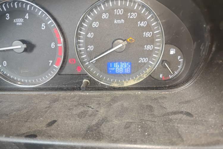 Used BAIC Weiwang M20 2014 1.5L Basic Version BJ415B Odometer Close Up