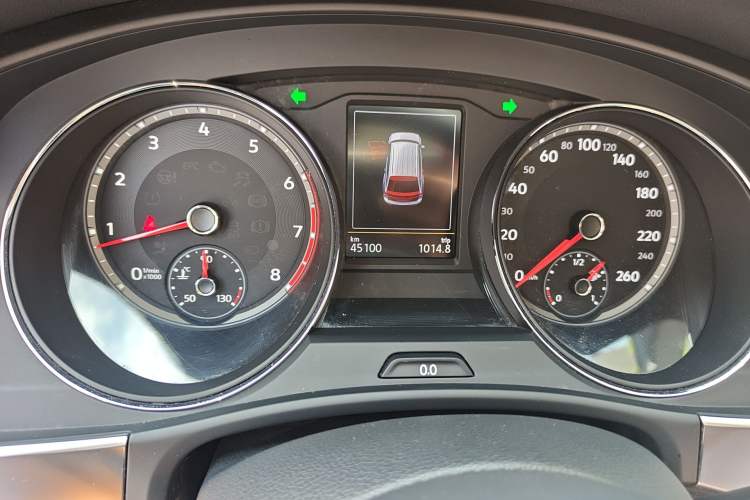 Used Volkswagen Teramont 2019 380TSI Four-Wheel Drive Luxury Version China V Standard Odometer Close Up