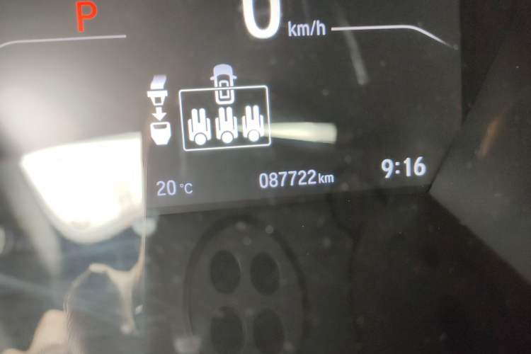 Used Honda Breeze 2020 240TURBO CVT 2WD Phantom Night Edition Odometer Close Up