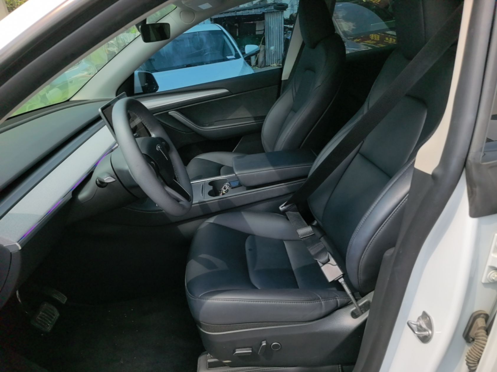 Avant de la voiture