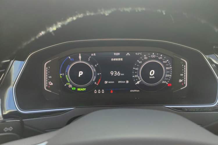 Used Volkswagen Magotan GTE Plug-in Hybrid 2022 GTE Luxury Model Instrument Cluster