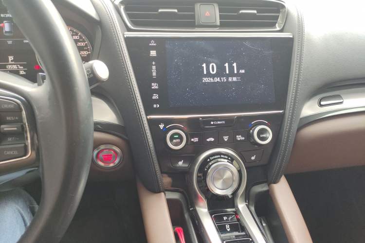 Used Acura CDX 2016 1.5T Four-Wheel Drive Luxury Edition Audio And AC Panel