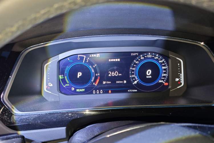 Used Volkswagen Tiguan L New Energy 2020 430 PHEV Plug-in Hybrid Flagship Edition Instrument Cluster
