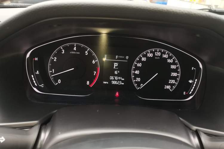Used Honda Inspire 2019 260TURBO Elegant Edition China VI Emission Standard Instrument Cluster
