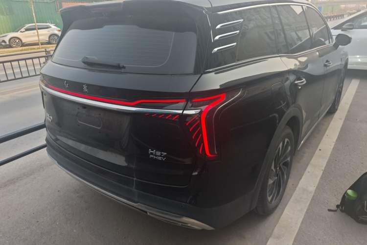 Used Hongqi HS7 PHEV 2024 2.0T PHEV Four-Wheel Drive Flagship Edition 7 Seats
