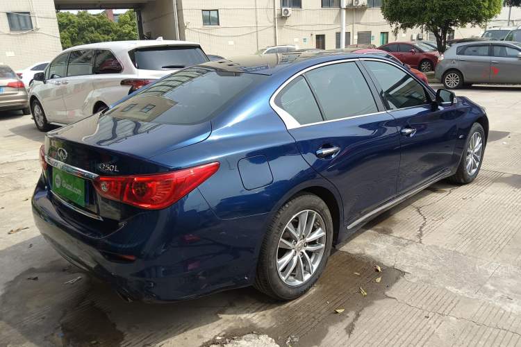 Used Infiniti Q50L 2016 2.0T Enjoyment Edition Rear Right 45 Deg
