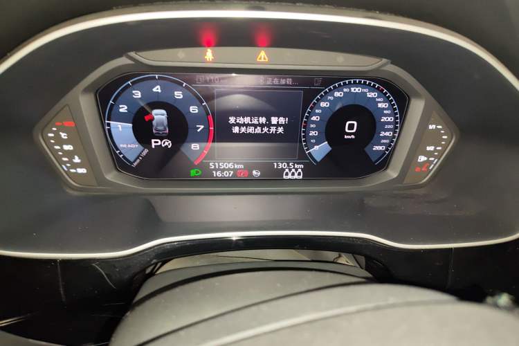 Used Audi Q3 2020 35 TFSI Ambition Dynamic Edition Odometer Close Up