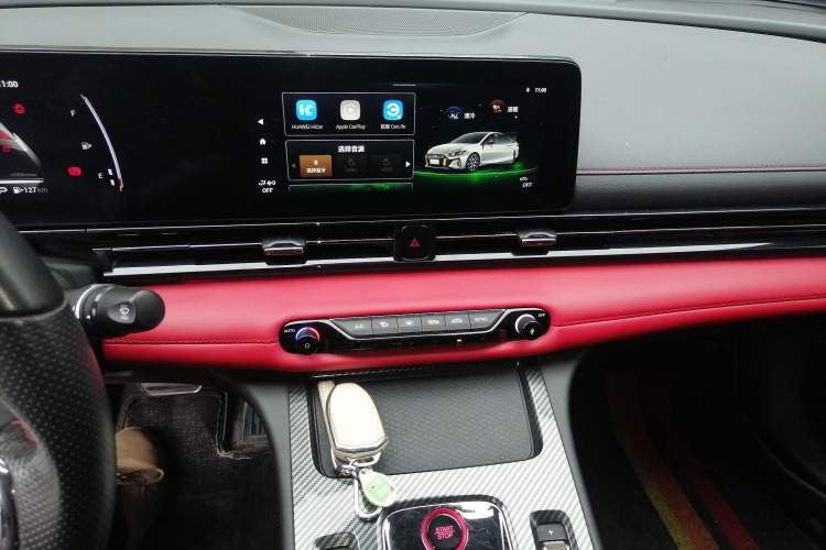 Used GAC Trumpchi EMPOW 2022 270T DCT J16 R-Style Track Edition Audio And AC Panel