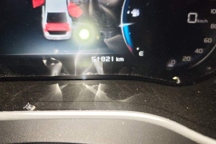 Used Geely Auto Emgrand 2018 1.5L Manual Upward Connect Edition Odometer Close Up