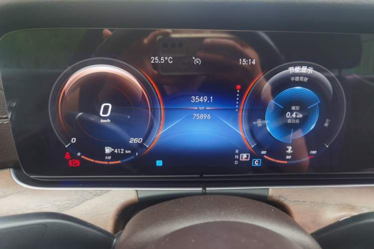 Used Mercedes-Benz E-Class 2022 Second Facelift E 300 L Luxury Edition Instrument Cluster