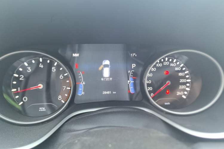 Used Jeep Compass 2017 200T Automatic Family Edition Instrument Cluster