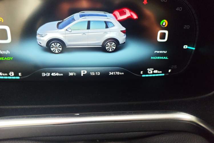 Used Roewe RX5 New Energy 2019 eRX5 50T Internet-Enhanced Flagship Edition Odometer Close Up
