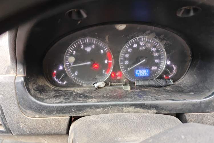 Used BAIC Weiwang M20 2014 1.5L practical type BJ415A Odometer Close Up