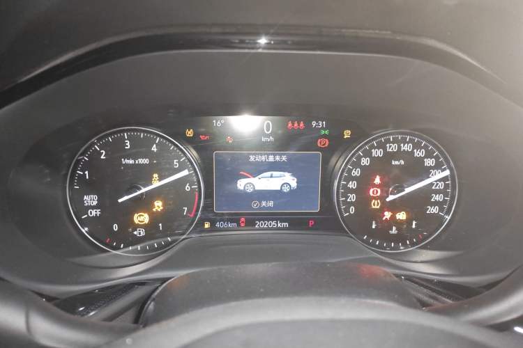 Used Buick Envision 2023 Encore Plus 652T Five-Seat Luxury Model Instrument Cluster