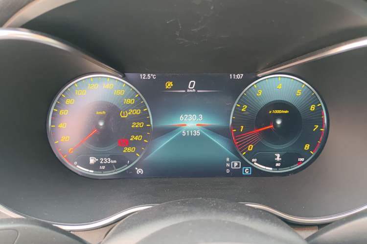 Used Mercedes-Benz C-Class 2021 C 200 L Fashion Edition Sport Version Instrument Cluster
