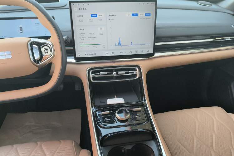 Used Geely Galaxy A7 2025 Model EM-i 150km Starship Edition Audio And AC Panel