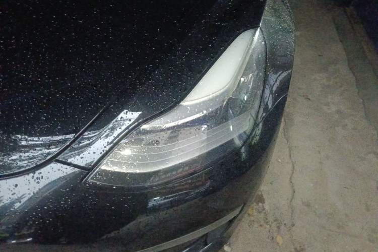 Used Tesla Model 3 2020 Long-Range Rear-Wheel-Drive Version Left Front Headlight